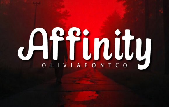 Affinity Font: A Bold Script for High-Impact Campaign Visuals