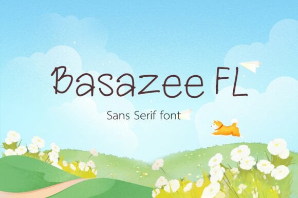 Basazee FL: A Playful Handwritten Font for Modern Web Design Projects