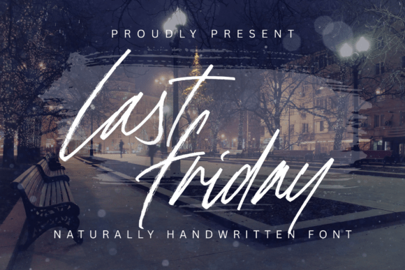 Bringing Your Handmade Brand to Life with the Last Friday Script Font