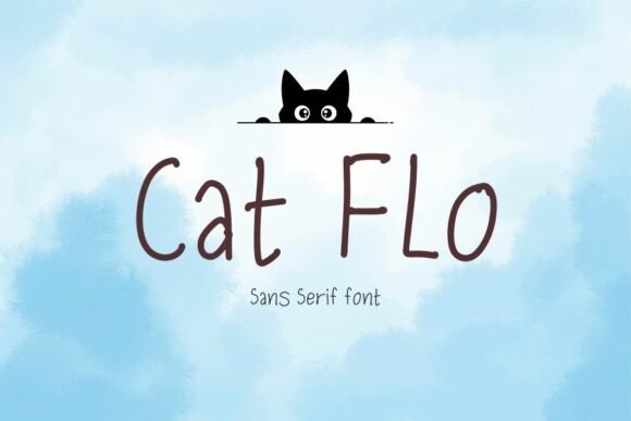 Cat Flo: A Charming Handwritten Font for Editorial Design