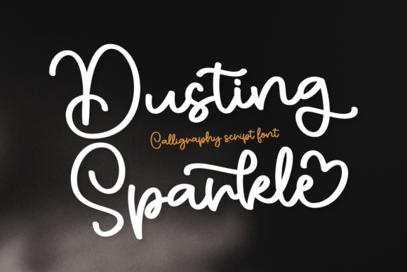 Dusting Sparkle: A Playful Script Font for Editorial Charm