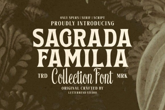 Elevate Your Craft with the Sagrada Familia Font