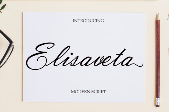 Elisaveta Font Review: A Modern Script for Elegant Branding