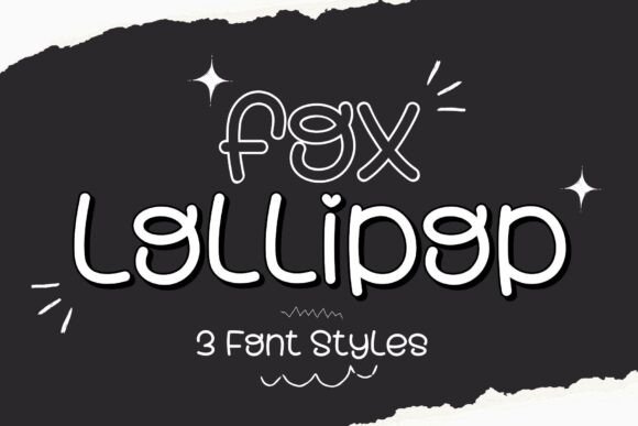 Fox Lollipop: A Quirky Font for Web Designers and Digital Creators