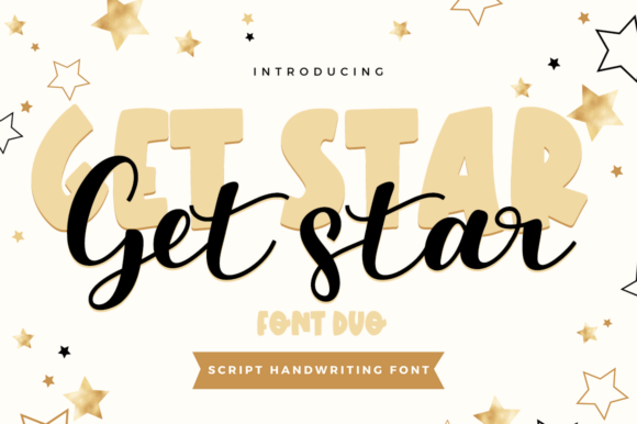 Get Star: A Script Font That Elevates Editorial Design with Grace and Versatility