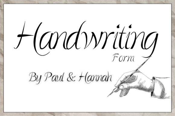 Handwriting Form: A Fresh Script Font for Modern Web Design Projects