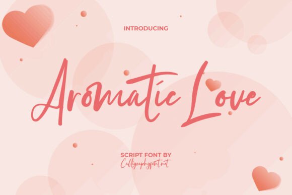 How Aromatic Love Font Transformed My Bakery Branding