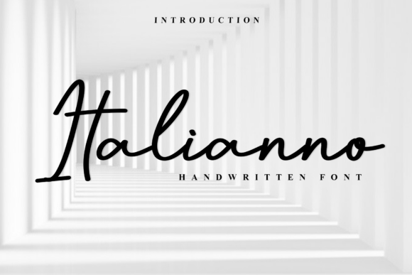 Italianno: A Charming Script Font for Modern Editorial Design