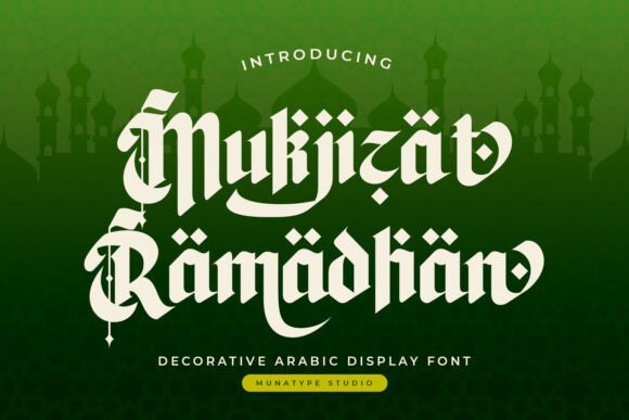 Mukjizat Ramadhan: A Handwritten Font for Sacred Moments in Editorial Design
