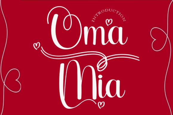 Oma Mia: A Stylish Handwritten Font for Modern Editorial Design