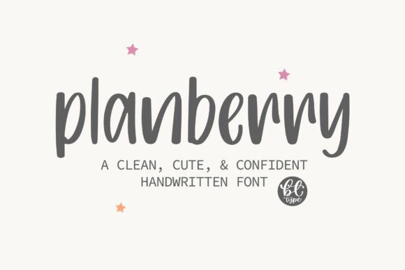 Planberry: The Handwritten Font That Elevates Campaign Visuals with Clarity and Charm