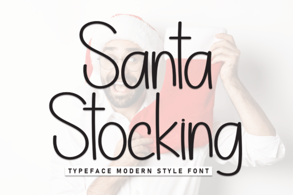 Santa Stocking: A Warm Handwritten Font for Crafters & Makers
