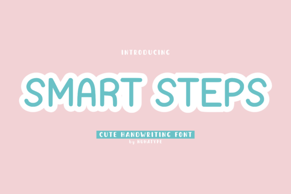 Smart Steps: A Handwritten Font That Adds Heart to Craft and Product Design