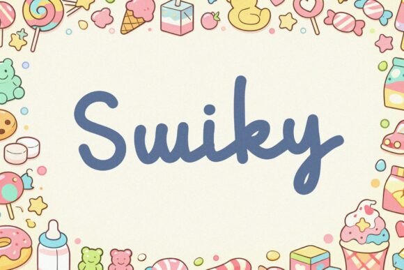 Swiky: A Softly Handwritten Typeface for Warm Editorial Design