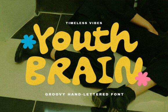 Youth Brain: A Groovy Script Amp Typeface for Modern Web Design
